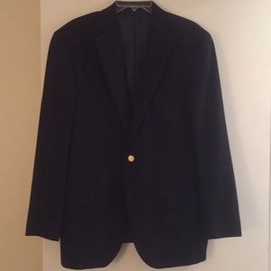 Land’s End 100% Wool Navy Blue Blazer